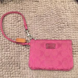 Coach wristlet